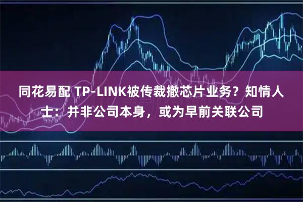 同花易配 TP-LINK被传裁撤芯片业务？知情人士：并非公司本身，或为早前关联公司